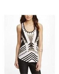 Tribal Sequin Tank Top