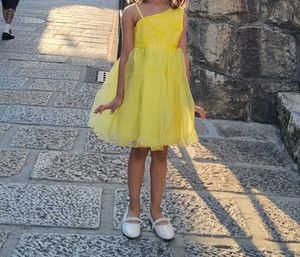 One Shoulder Party wear Frock