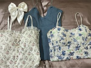 Trendy Top Combo (with Free Hair Bow!) ✨