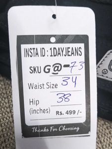 G@73 Size-34 Straight Jeans