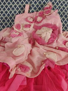 Cute Pink Girls' Dress