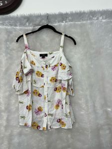 Zink Bardot Top