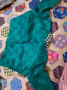 Checkered Pattern Saree