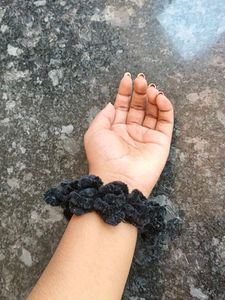 Black Hair Bun