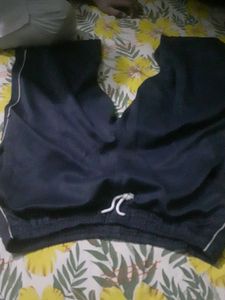 Navy Blue Track Pants