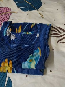 Blue Floral Sundress