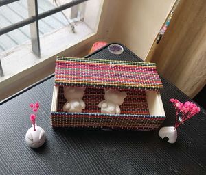Colorful Woven Box 🌈