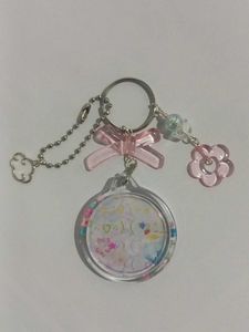 ˗ˏˋdeco photo keychain 🌸