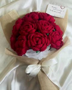 On Sale !!!Crochet Rose Bouquet  😍😍🥰