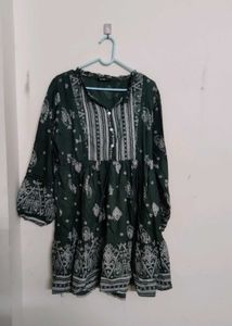 Zudio Green Tunic