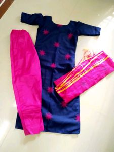 Stitched Churidar Set