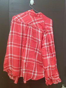 DNMX Checked Shirt With Roll Up Sleeves