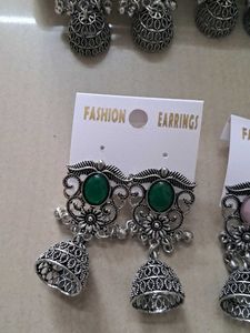 Boho Silver Earring &amp; Ring Sets