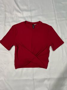 H&M Criss Cross Crop Top