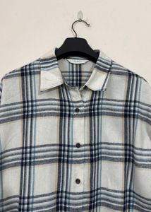 Plaid Button-Down Shirt