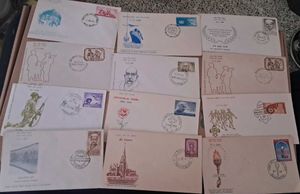 12 Vintage FDCs Of 1960s
