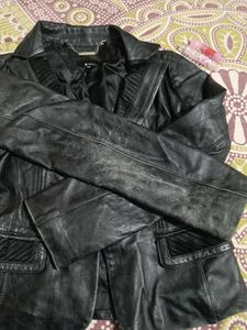 Original Black Leather Jacket 🐈‍⬛🖤