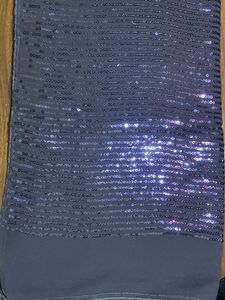 All over Sequence Partywear Blue Saree