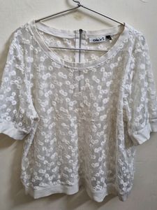 White Lace Top