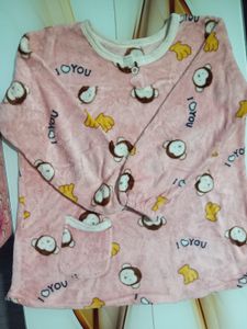 Cute Monkey Print Top
