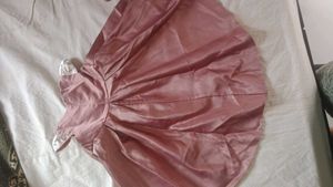 Pink High Low Pattern Frock