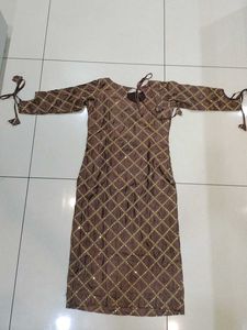 Brown Kurta