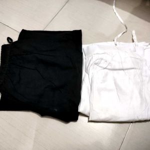 combo black and white afgani