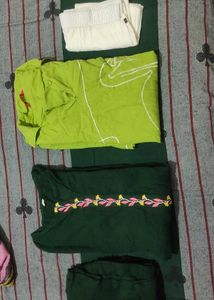 Combo kurta sets Green edition