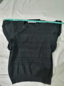 Zara Double Layer Sleeve Top