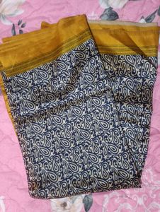 Chic Yellow Saree