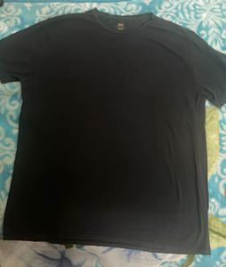 OVS Black-Grey Blend T-Shirt