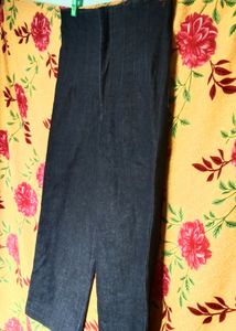 Branded Wide Leg Jeans