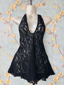 Y2k Lace Mini Dress