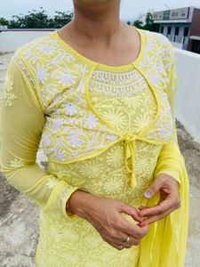 Yellow 3 Piece Dress.