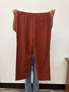 Designer Plaid Pants