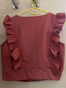 Ruffled Crop Top
