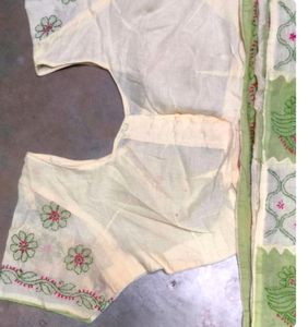 9 Nine 😍Saree Sale With Blouse