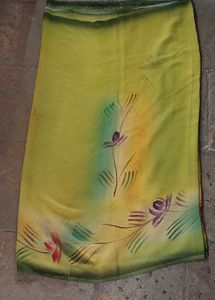 Green Designer Saree
