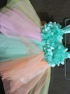 Cute Rainbow Tutu Dress