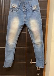Woman Navy Blue Jean - Size 32