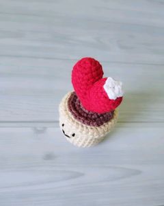Heart Cactus Desk Buddy (Table Decor)