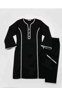 Elegant Black Kurta Set