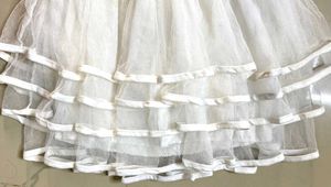White Tulle Party Dress