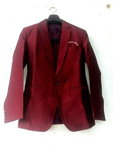 Maroon Suit & Blazer