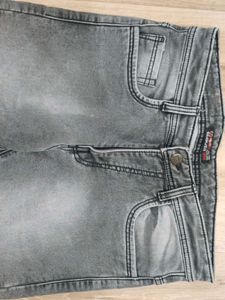 Grey Denim Jeans