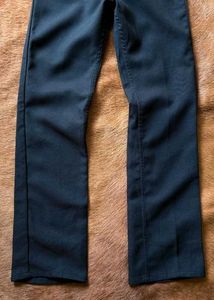 Navy Blue Work Pants Wide Leg