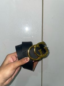 Gucci Belt - Black Leather