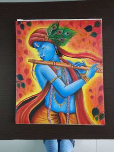 Oil Colour Canvas Painting