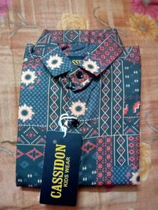 Cassidon Kids Patterned Shirt