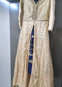 Bridal Skirt With Net Jacket